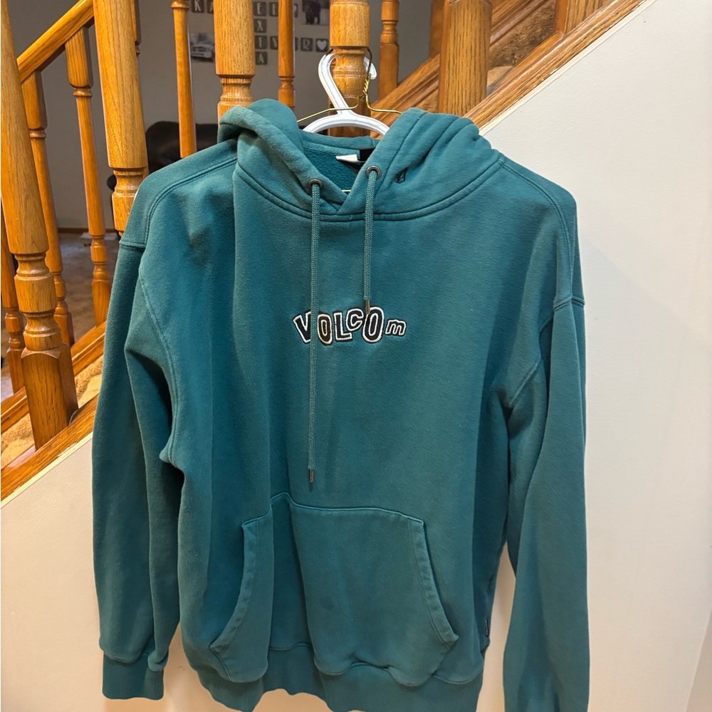 Volcom Women's Blue Hoodie Sweater